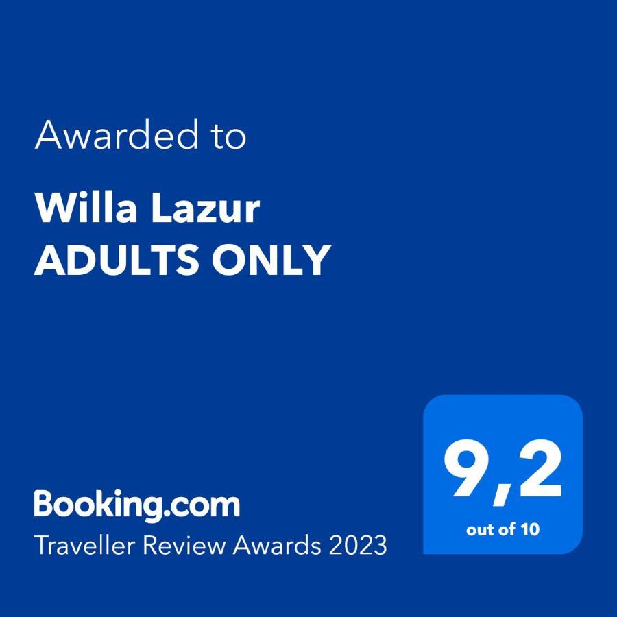 מידזיזדרויה Willa Lazur Adults Only מראה חיצוני תמונה